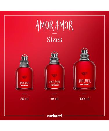 Cacharel Amor Amor Eau de Toilette Spray Perfume for Women - Blackcurrant, Lily of the Valley & Vanilla Fragrance 1 Fl Oz (Pack of 1) - Buy Online on GoSupps.com