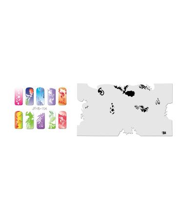 Fingernail stencil (airbrush nail art) Fengda JFH06-104