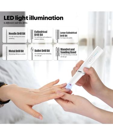 Professional Electric Nail Miller Set | 15000 RPM Adjustable Speed | Perfect for Manicure & Pedicure | Ideal for Beginners & Experts - Buy Online on GoSupps.com