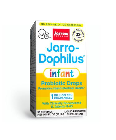 Jarrow Formulas Jarro-Dophilus Infant Probiotic Drops 0.51 fl oz. (15 ml)