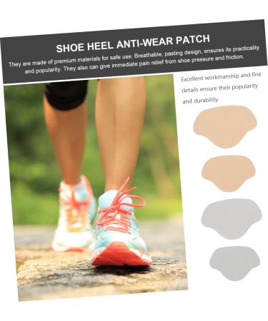 FRCOLOR 8pcs Women's Chunky Heel Boots & Leather Pumps | Comfortable Insoles & Thicken Heel Pads for High Heels - Buy Online on GoSupps.com