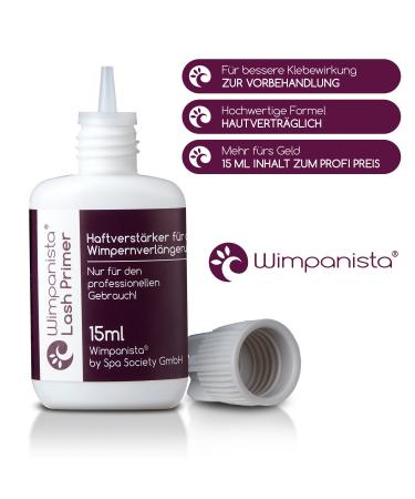 Wimpanista Lash Primer - Premium Eyelash Adhesive Amplifier | Pre-Treat Natural Lashes for Extensions | 15ml - International Shipping Available - Buy Online on GoSupps.com