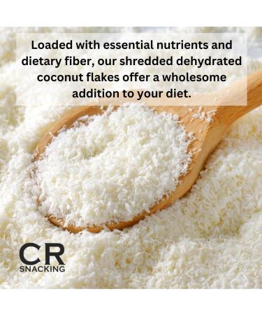Desiccated Coconut (Medium) - 1kg | GMO FREE Coconut Fibre | Unsweetened Coconut Flakes | Shredded Dehydrated Coconut Flake | Perfect For Coconut Oil Coconut Milk Coconut Water Lovers - Buy Online on GoSupps.com
