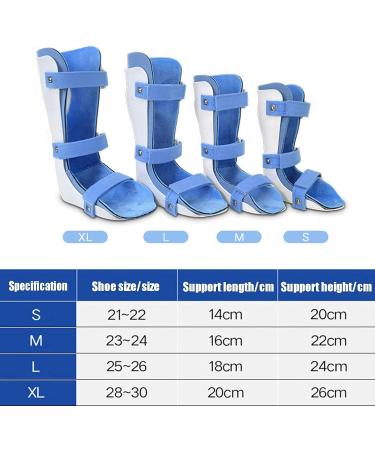 Kids Orthopedic Ankle Night Splint - Foot Support for Sprains & Fractures | Left & Right | XL - Buy Online on GoSupps.com