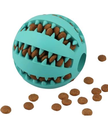Bojafa Dog Teething Toys Ball 2 Pack for Medium & Large Dogs - Non-toxic, Durable, IQ Puzzle Chew Toys for Teeth Cleaning, Chewing, Playing & Treat Dispensing - Buy Online on GoSupps.com