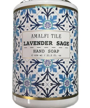Hand Soap Collection 21.5 FL OZ Each lavender lemon Verbena Sweet Orange Lavender Rosemary Lemon Sage Amber Rose And Lavender Sage (Lavender Sage 21.5 oz)
