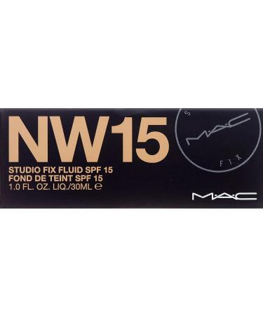 M.A.C Studio Fix Fluid Foundation SPF 15 NW25 - 1 oz | Full Coverage Makeup - Buy Online on GoSupps.com