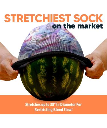 Viasox 4 Pack Non-Binding Diabetic Socks for Men & Women X-Large - Paws & Petals Design - Buy Online on GoSupps.com