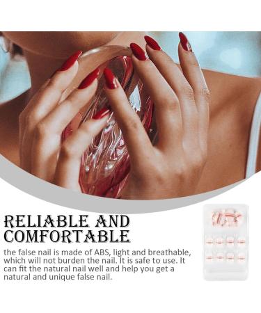 dijiusidy False Nail Fashionable Various Shapes Fingernail Full Coverage Strong Viscosity Adjustable Paster for Manicure Art 7 F741 7 1 count (Pack of 1) - Buy Online on GoSupps.com