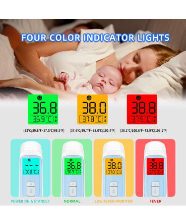 HEAL-CHECK Medical Infrared Thermometer: Baby & Adults, Forehead & Ear, Memory, 1-Second Measurement, Age Selection, Magnetic Switching - Buy Online on GoSupps.com