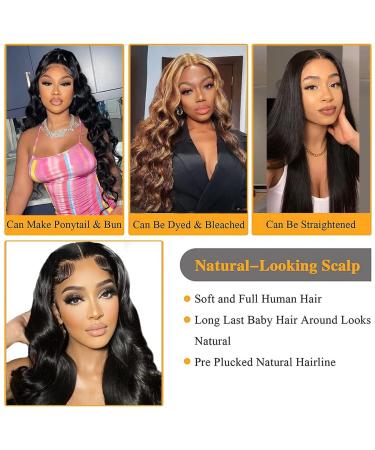 18 18 18 Inch Brazilian Body Wave Human Hair Bundles - 100% Unprocessed 9A Weave Extensions for Black Women - Natural Color - 3 Bundle Pack - Buy Online on GoSupps.com