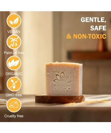 Relaxation Goat Milk Soap Bars - Handmade in USA | Moisturizing Soap for Eczema Psoriasis & Dry Sensitive Skin | Natural 3-Pack - Buy Online on GoSupps.com