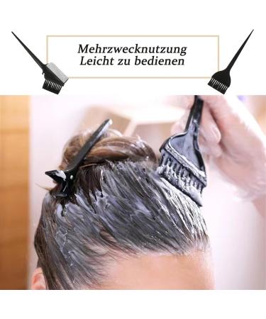 Amotorfly Hair Dyes Set - 5-Piece Coloring Brush Kit for Salon & Home Use | Double-Sided Brushes Fermentation Peel & Ear Covers - Buy Online on GoSupps.com