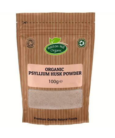 Organic Psyllium Husk Powder 100g by Hatton Hill Organic