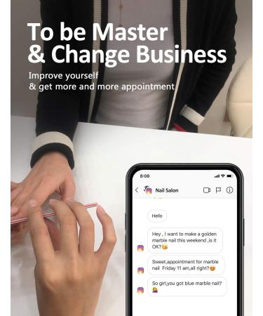 BURANO Marble Nail Gel Polish Set - 8 Colors Glitter Gel for Nail Art - Fall Winter Collection - Buy Online on GoSupps.com