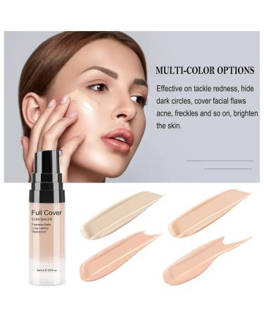 Boobeen Full Coverage Liquid Concealer - Long Lasting, Matte Finish, Medium C-3.5 - Buy Online on GoSupps.com