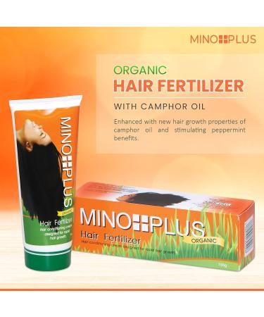 Mino Plus Organic Hair Fertilizer 150g with Carrot Oil - Prevent Hair Loss Naturally - Buy Online on GoSupps.com