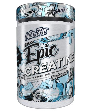 Epic Creatine More Energy During Workouts Increase Lean Mass and Support Muscle Growth 100% Micronized Creatine Monohydrate (60 Servings Unflavored)