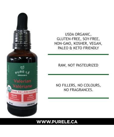 USDA Organic Valerian Root Super Strength Holistically Standardized Fluid Extract 50ml - Buy Online on GoSupps.com