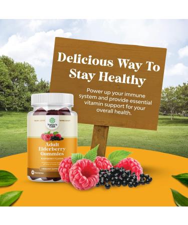 Immunity Boosting Halal Black Elderberry Gummies with Zinc and Vitamin C for Adults - Antioxidant Supplement for Joint Support - Buy Online on GoSupps.com