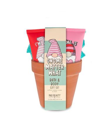 Buy MAD BEAUTY Gnome Matter What Body Trio - 3-in-1 Bath Kit with Cedarwood & Bergamot | Body Wash Lotion & Loofah | Perfect Self-Care Gift Set - International Shipping Available - Buy Online on GoSupps.com