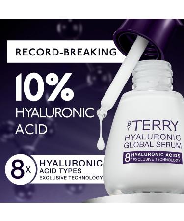 By Terry Hyaluronic Global Face Serum - Reduces Wrinkles & Fine Lines Vegan Fragrance-Free All Skin Types - 1.1 fl oz | International Shipping Available - Buy Online on GoSupps.com