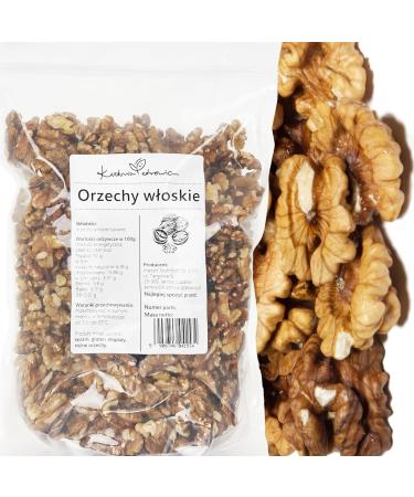Kuchnia Zdrowia - Nuts - Salt Free - Natural - Delicious Snack - Natural - No Additives - High Quality - Leak Proof Zipper Packaging - Doypack: (200 Grams)
