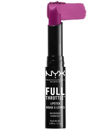 NYX Cosmetics Full Throttle Lipstick Trickster - Long-Lasting Matte Lip Color - Buy Online on GoSupps.com