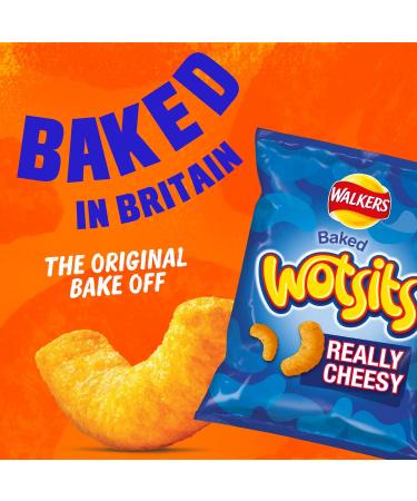 Walkers Crisps Wotsits Cheesy Multipack Snacks 12 x 16.5 g (Pack of 3) 198 gram (Pack of 3) - Buy Online on GoSupps.com