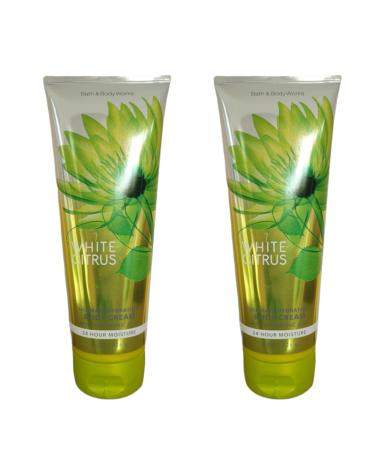 Bath and Body Works Gift Set of of 2 - 8 oz Body Cream - (White Citrus) - Buy Online on GoSupps.com