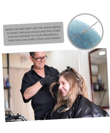 Didiseaon Hair Highlighting Kit - 1 Set Color Highlighter Cap Conditioning Cap Crochet Hooks & Mixer Bowl for Stunning Hair Highlights - Buy Online on GoSupps.com