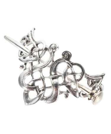 Hairpin Accesorios Para Girl Hair Accessory Vintage Hair Stick Headdress Hair Ponytail French Hair Pin Retro Silver Pirate Accessories Chinese Hair Cuff Miss Alloy Hair Accessories