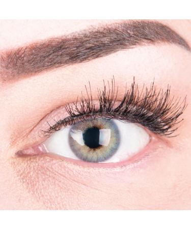 Very opaque and natural blue contact lenses Silicone Comfort Novelry Color "Rose Blue" + container of glamlens - 1 pair (2 pieces) - Dia 14.00 - Without strength 0.00 Dioptria 0.0 diopters 8.6 millimeters 14.00 millimeters 2.0 - Buy Online on GoSupps.com