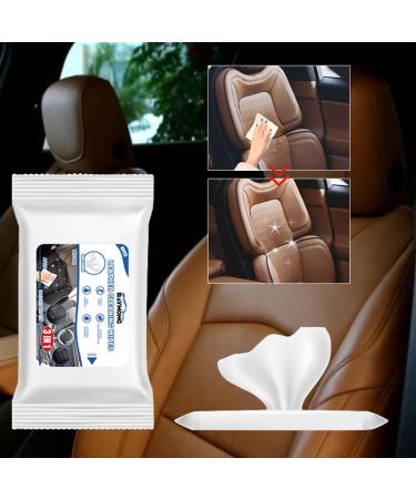 Interior Quick Detailer & Protectant Wipes 2 Pack Safe for Cars Trucks SUVs Jeeps Motorcycles RVs & More (20 Ct)