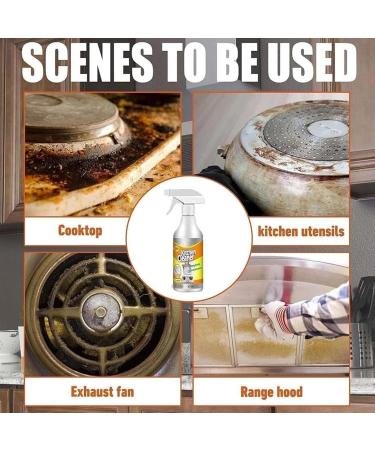 Sciasi Powerful Kitchen Foam Cleaner | All-Purpose Pots & Pans Cleaner (2 Pcs) - International Shipping Available - Buy Online on GoSupps.com