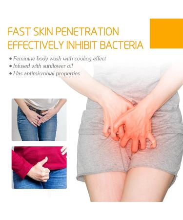 Augestpo 2023 Pretty Peach Feminine Wash - Private Parts Cleanser with Sunflower Oil (300ml) - Buy Online on GoSupps.com