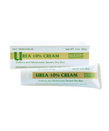 Urea 10% Cream 3 Ounce (Pack of 1)