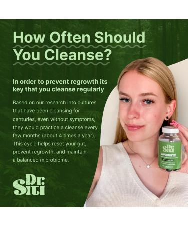 Candisite | Candida Cleanse | 10-in-1 Advanced Formula - Wormwood Black Walnut PAU D Arco | Supports Digestive & Microbial Balance | Candida Support | 60 Gummies - Buy Online on GoSupps.com