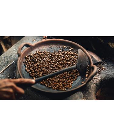 Roasted/Raw Coffee Beans Ethiopian Coffee Fresh Whole Beans From Africa Perfect Aroma (1kg) (Roasted) - Buy Online on GoSupps.com