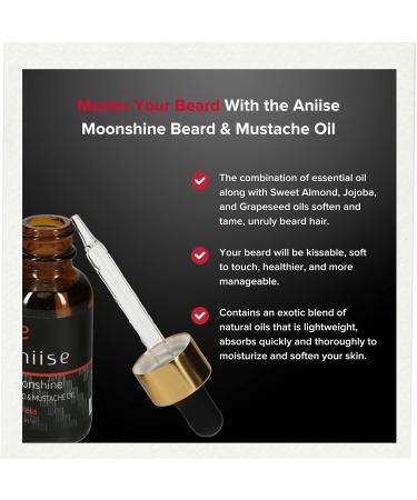 All-Natural Cypress Beard Oil & Mustache Oil for Hair Growth | Stimulate & Nourish Your Beard - Buy Online on GoSupps.com