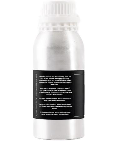 Mystix London Happiness Essential Oil Blend 500g - 100% Pure Aromatherapy Oil for Relaxation & Wellness - Buy Online on GoSupps.com