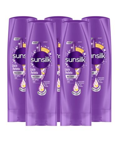 Sunsilk Sunsilk Perfect Smoothing Balm with anti-frizz action for smooth and shiny hair 5 x 200ml bottles