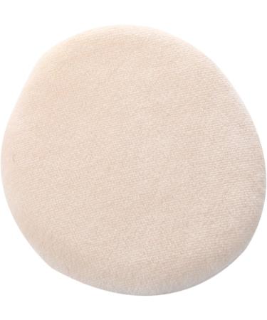 JANZU Women Cosmetic Beige White Round Face Makeup Powder Puff - Buy Online on GoSupps.com