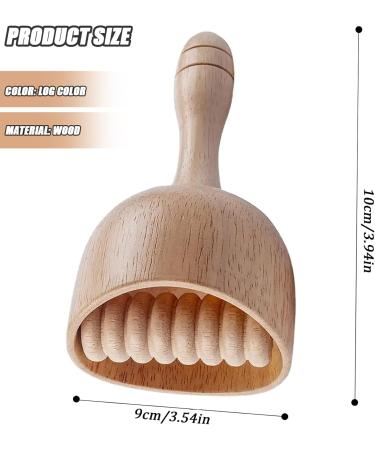 Holz Therapy Massage Tools | Manual Lymphatic Drainage & Gua Sha Body Tool for Men | 3.9 x 3.5 Inches - Buy Online on GoSupps.com