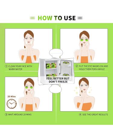 Under Eye Patches 70PCS with Collagen, Green Tea, Aloe Vera - Dark Circles & Puffiness Treatment for Women & Men - Buy Online on GoSupps.com