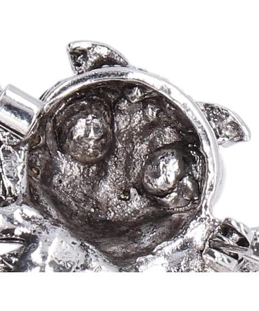 Rhinestone Perched Owl Brooch Cute Beautiful Fashion Big Eyed Owl Brooch Simulated for Weddings for Parties for Vacations - Buy Online on GoSupps.com