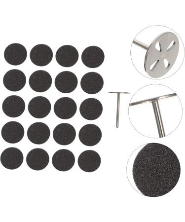 Healvian 5 Sets Nail Polishing Sheets Professional Nail File Manicure Sandpaper Disc Electric Nail Slices Nail Painting Tools Sanding Discs Pad Lava Stone Electric Grinder Stainless Steel - Buy Online on GoSupps.com