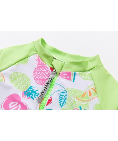 BONVERANO Baby Girls Swimsuit - UPF 50+ Full-Length Zipper Toddler Bathing Suit - Buy Online on GoSupps.com