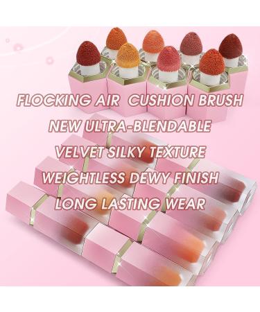 BEFIVECOK Liquid Blush - Dewy Finish Matte Velvet Texture, High-Pigmented Cheek Tint Makeup in ENERGETIC-Coral Orange - Buy Online on GoSupps.com