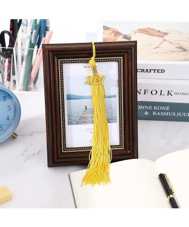 20Pcs Graduation Tassels Academic Graduation Cap Hat Tassel with 2023 Gold Charm for 2023 Graduation Ceremonies Accessories (Gold) - Buy Online on GoSupps.com